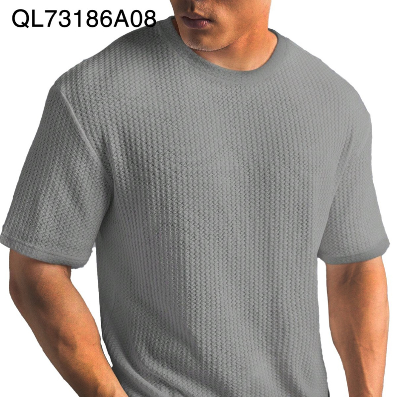 2024-es új, határokon átnyúló, plus size 1-17 mintás, férfi bő, divatos, rövid ujjú, hajtókás ing