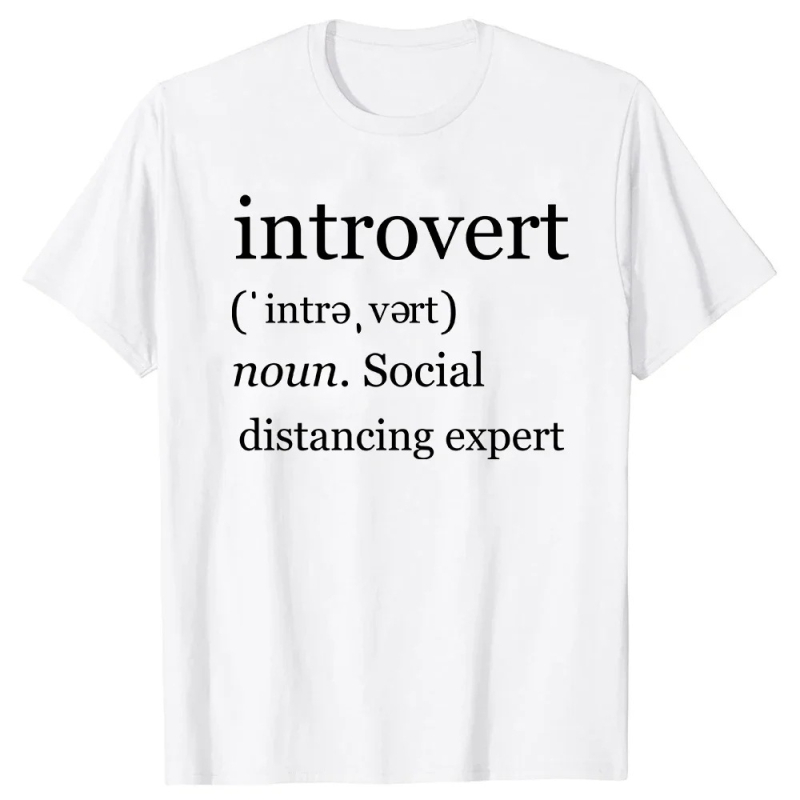 Naljakad ütlused Huumor Introverid Naljakad T-särgid Introvert Logo