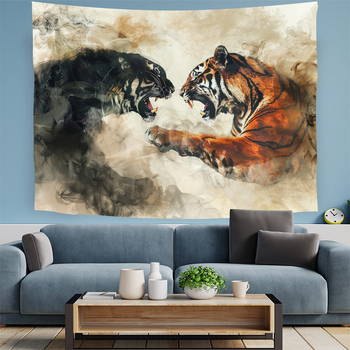 Naujas bohemiško stiliaus amerikietiško gobeleno užuolaidų fono dekoravimas namams, gobelenas, išskirtinis tiekimas tarpvalstybiniu mastu.