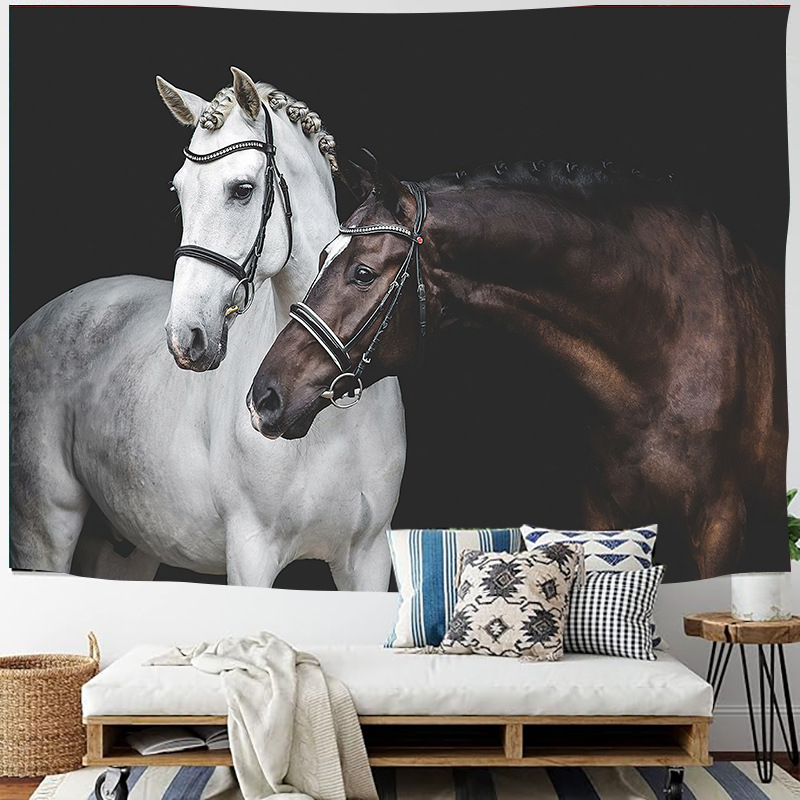 Naujas bohemiško stiliaus amerikietiško gobeleno užuolaidų fono dekoravimas namams, gobelenas, išskirtinis tiekimas tarpvalstybiniu mastu.