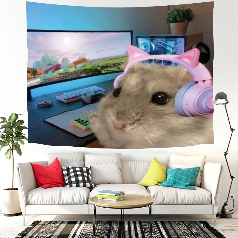 Naujas bohemiško stiliaus amerikietiško gobeleno užuolaidų fono dekoravimas namams, gobelenas, išskirtinis tiekimas tarpvalstybiniu mastu.