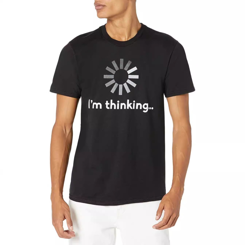 Veľkoobchodné tričko s krátkym rukávom pre mužov a ženy s potlačou cezhraničného zahraničného obchodu