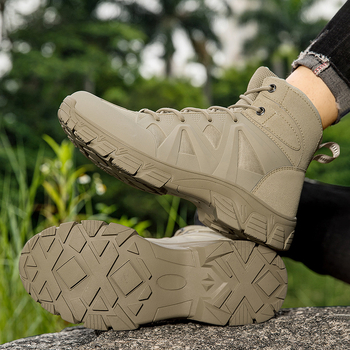 2024 cezhraničné taktické topánky pre väčšie veľkosti, turistické topánky, pánske tréningové topánky, outdoorové turistické topánky, púštne topánky, armádne topánky, priamy predaj z továrne