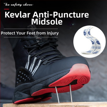 Παπούτσια Προστασίας Εργασίας για Άνδρες, Ελαφριά, Αποσμητικά, Αντισκωριακά, Αντιδιατρητικά, Ατσάλινα Προστατευτικά Δακτύλων, Άνετα, Αναπνέοντα, Ασφάλεια στην Εργασία, Γυναικεία Χειμερινά Ανθεκτικά στη Φθορά