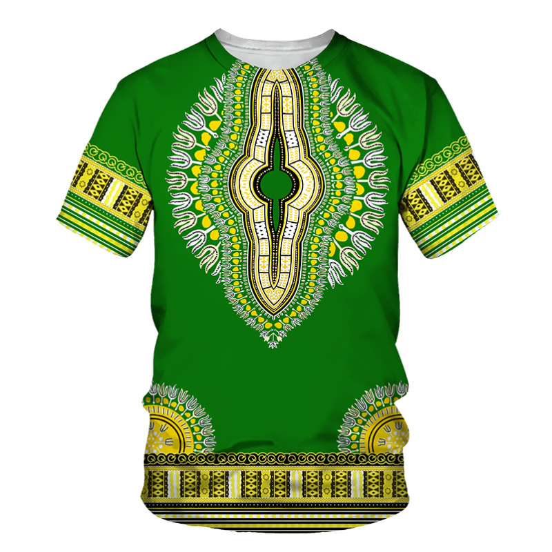 Tricou transfrontalier Europa și Statele Unite, comerț exterior, imprimare retro, tricou pentru bărbați, imprimare digitală 3D, guler rotund, mânecă scurtă, producători en-gros, tricou 3D