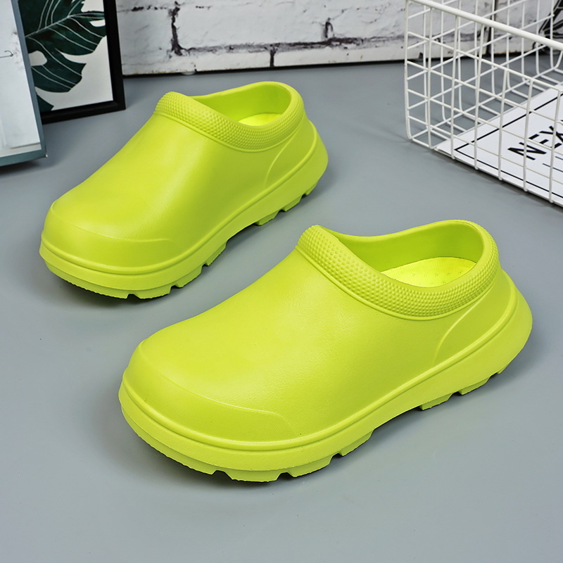 Vyriški, plius dydžio, slaugytojų, virėjų batai, vandeniui ir aliejui atsparūs, lengvi, atsparūs dėvėjimuisi, užmaunami batai.