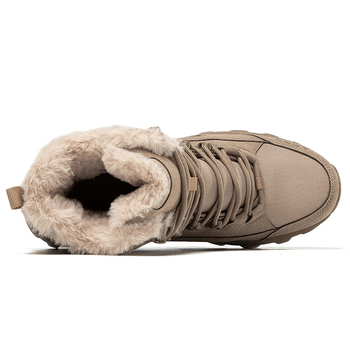 Ανδρικά παπούτσια με βαμβακερή επένδυση, ζεστά χειμωνιάτικα ανδρικά παπούτσια με επένδυση από φλις, 2023 νέα ανδρικά ρούχα εργασίας, μπότες Martin για υπαίθριες δραστηριότητες, μέγεθος 47