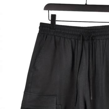 Meeste uued sirged tööriistapüksid, uued lahtised ühevärvilised õhukesed vabaajapüksid