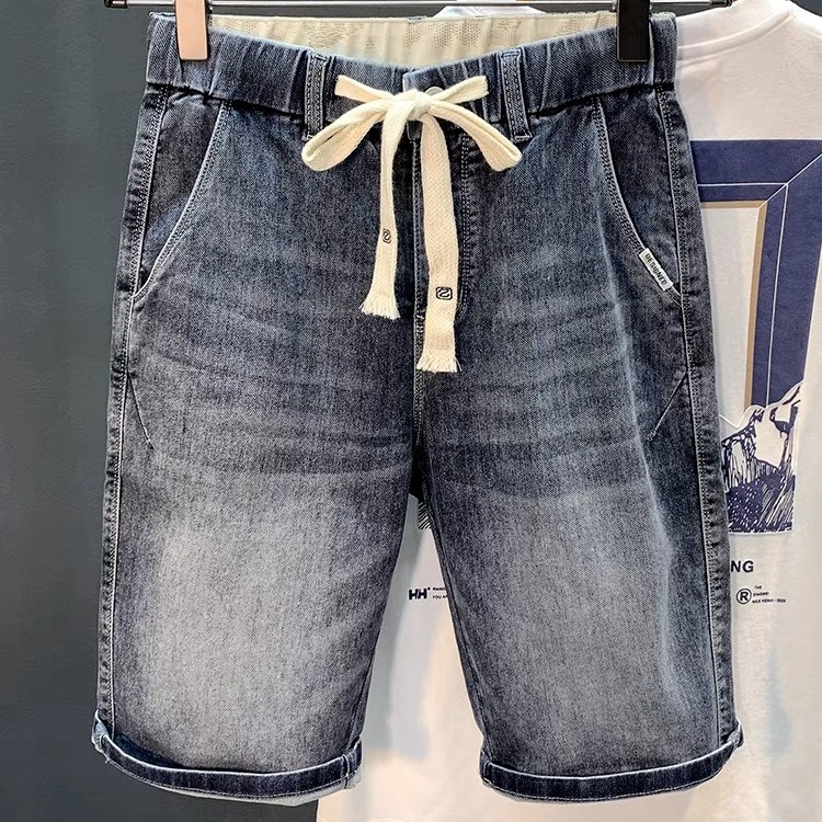 Vasaros mados funkciniai tiesūs įrankių šortai vyriški dizaino pojūčiai madingi prekės ženklo lauko sportiniai penkių taškų džinsai vyriški drabužiai