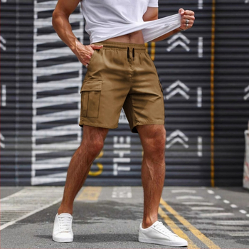 Pánske ležérne cargo šortky Crosshraničné, Talent Monster, letné, nové, pre voľný čas, fitness, tréning, cestovanie, športové cargo nohavice