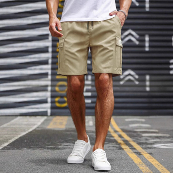 Pánske ležérne cargo šortky Crosshraničné, Talent Monster, letné, nové, pre voľný čas, fitness, tréning, cestovanie, športové cargo nohavice