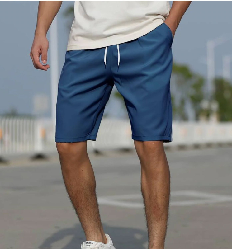 2024. aasta piiriülesed AliExpressi meeste rannapüksid, mitmevärvilised tänavatrendi stiilis seeria, 3D-digitaalprintimise muster puudub