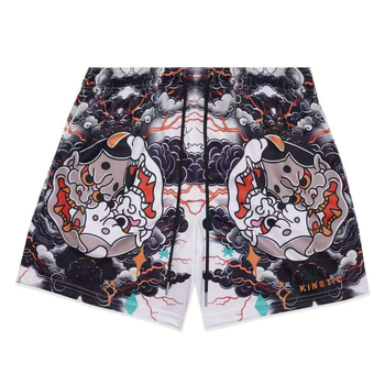 KINETIC Tide brändi suvine uus spordi-, fitness- ja jooksmispüks, korvpall, neljapunktilised lühikesed püksid, kiiresti kuivavad, trendikad ühes tükis püksid, põlvkond