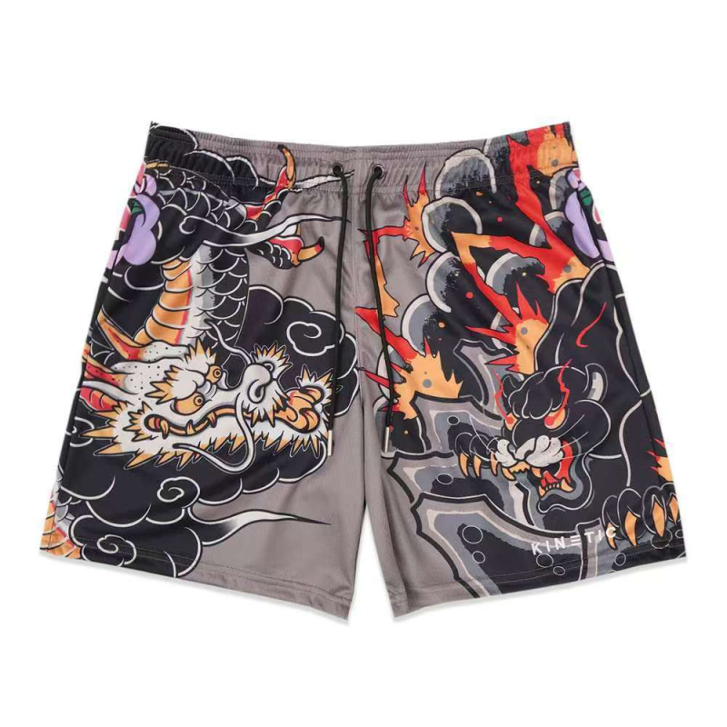 KINETIC Tide brändi suvine uus spordi-, fitness- ja jooksmispüks, korvpall, neljapunktilised lühikesed püksid, kiiresti kuivavad, trendikad ühes tükis püksid, põlvkond