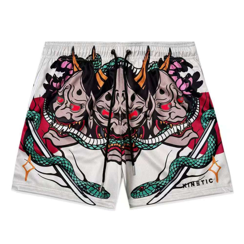 KINETIC Tide brändi suvine uus spordi-, fitness- ja jooksmispüks, korvpall, neljapunktilised lühikesed püksid, kiiresti kuivavad, trendikad ühes tükis püksid, põlvkond