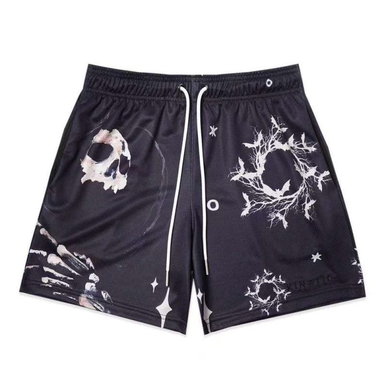 KINETIC Tide brändi suvine uus spordi-, fitness- ja jooksmispüks, korvpall, neljapunktilised lühikesed püksid, kiiresti kuivavad, trendikad ühes tükis püksid, põlvkond