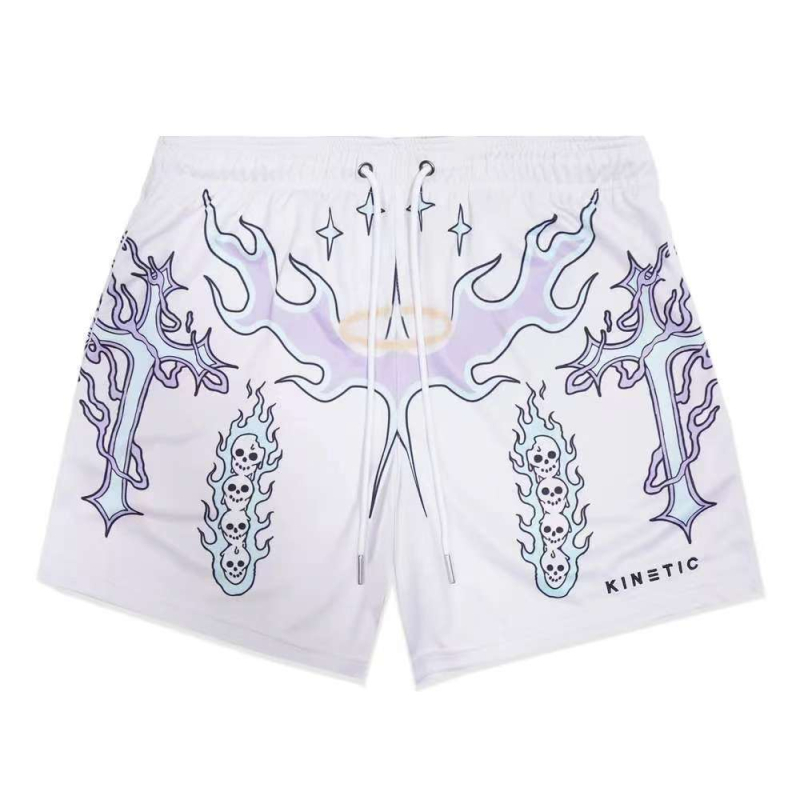 KINETIC Tide brändi suvine uus spordi-, fitness- ja jooksmispüks, korvpall, neljapunktilised lühikesed püksid, kiiresti kuivavad, trendikad ühes tükis püksid, põlvkond