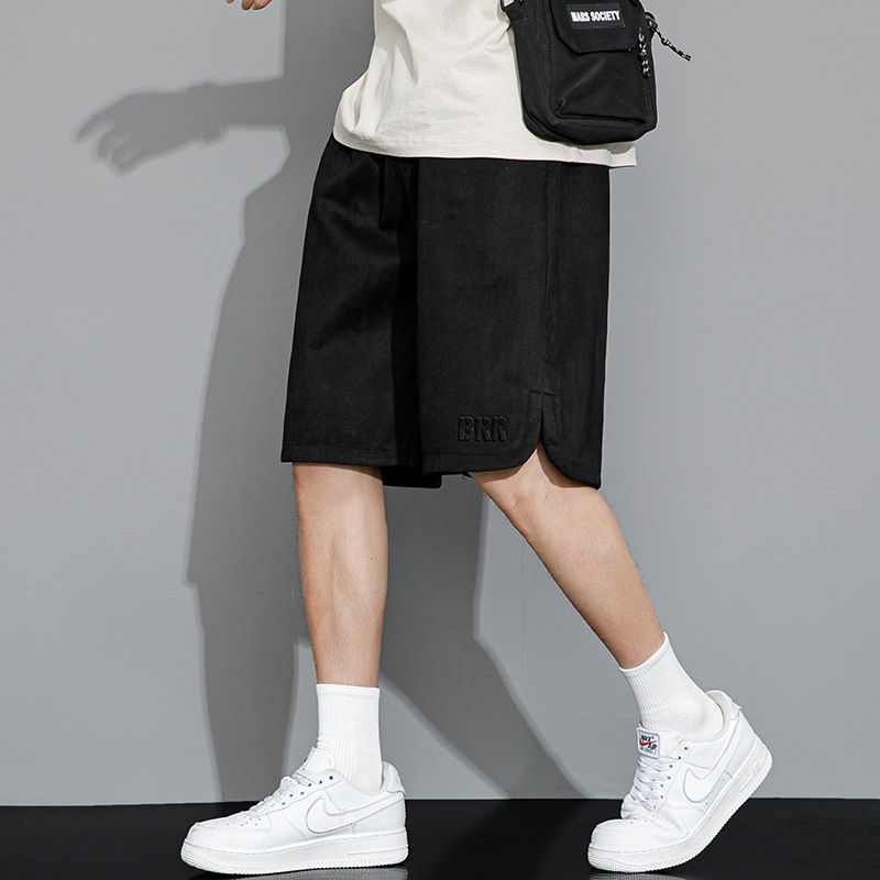 Meeste vabaaja lühikesed püksid, suvine õhuke stiil, lai lõige, pluss-suurus, eriti suured, jääsiidist spordipüksid, vabaaja trendikad püksid