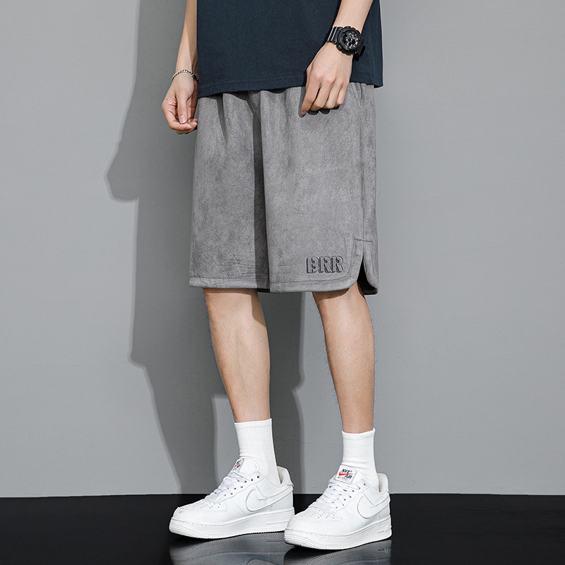 Meeste vabaaja lühikesed püksid, suvine õhuke stiil, lai lõige, pluss-suurus, eriti suured, jääsiidist spordipüksid, vabaaja trendikad püksid