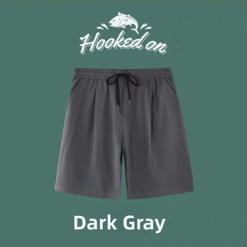 Ανδρικά σορτς από μετάξι Ice Silk, καλοκαιρινά, μοντέρνα, off-top παντελόνια, φοιτητικά, χαλαρά, μεγάλα αθλητικά παντελόνια