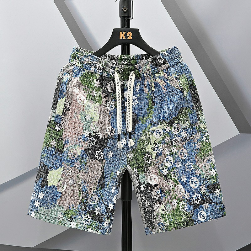 2024 Модерни мъжки шорти Тънки връхни панталони Тийнейджърски мъжки панталони