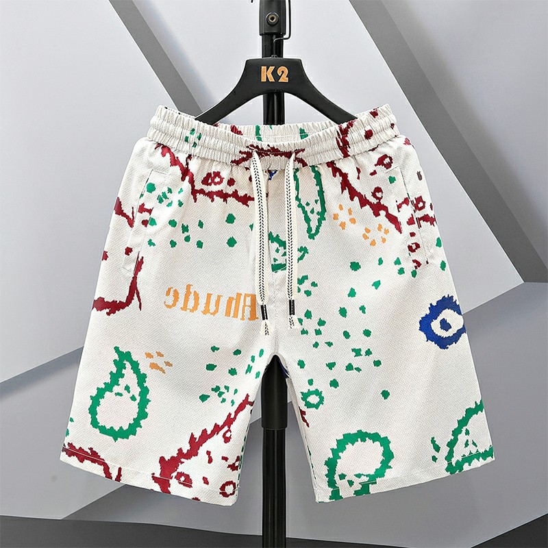 2024 Модерни мъжки шорти Тънки връхни панталони Тийнейджърски мъжки панталони