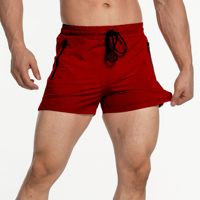 Спортни бързосъхнещи шорти за външна търговия, лято, на склад, за мъже, за възрастни, с цип, джоб, европейски размер