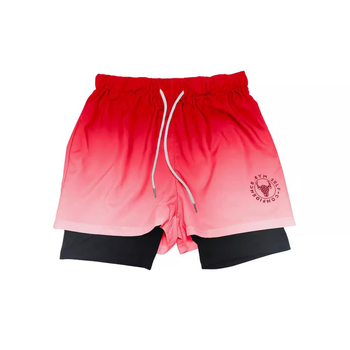 2024 Amazon Hot Selling 3D Ψηφιακά Εκτυπωμένα Ανδρικά Σορτς Διπλής Επίστρωσης Αντι-Τρέξιμο Σορτς Γυμναστικής Γρήγορου Στεγνώματος