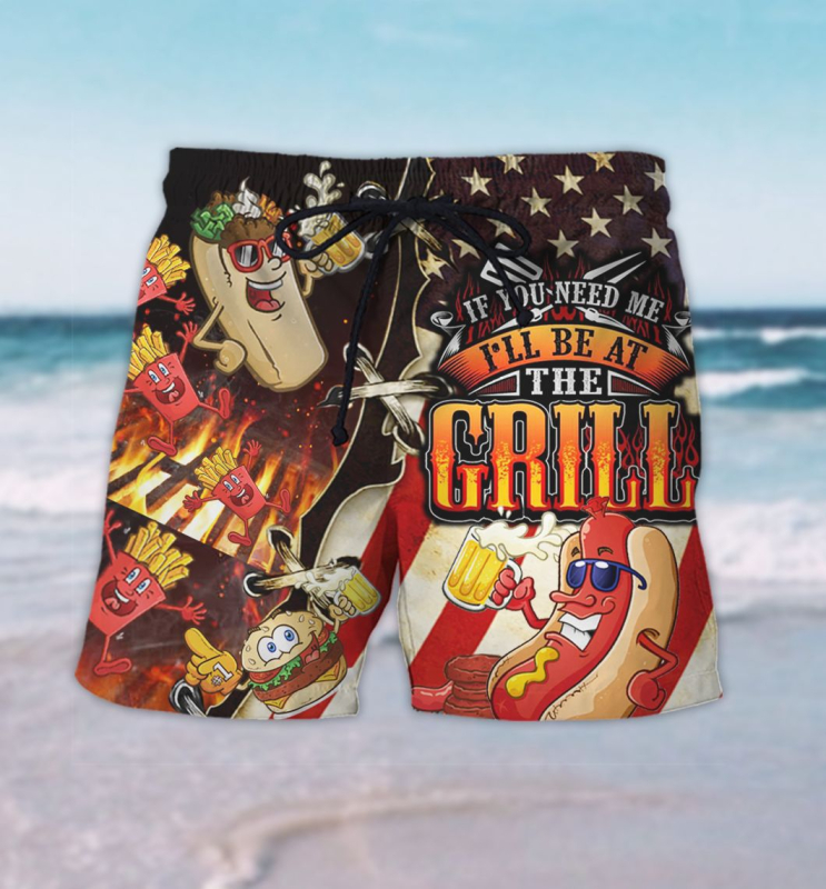 Suvised meeste rannapüksid pakuvad rannastiilis 3D-digitaalprintimise vabaaja ranna HD-mustriga lühikesi pükse