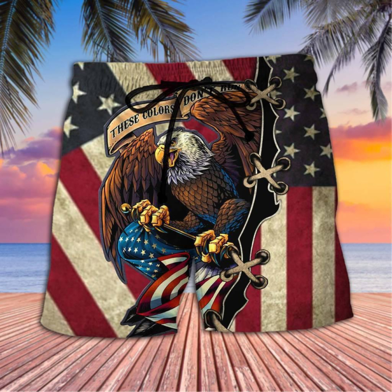 Suvised meeste rannapüksid pakuvad rannastiilis 3D-digitaalprintimise vabaaja ranna HD-mustriga lühikesi pükse