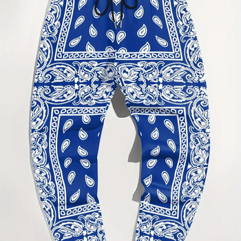 2024-es leggings férfi melegítőnadrág, széles szárú, jellegzetes mintás, divatos tavaszi és őszi sportnadrág, hosszú nadrág, ML4