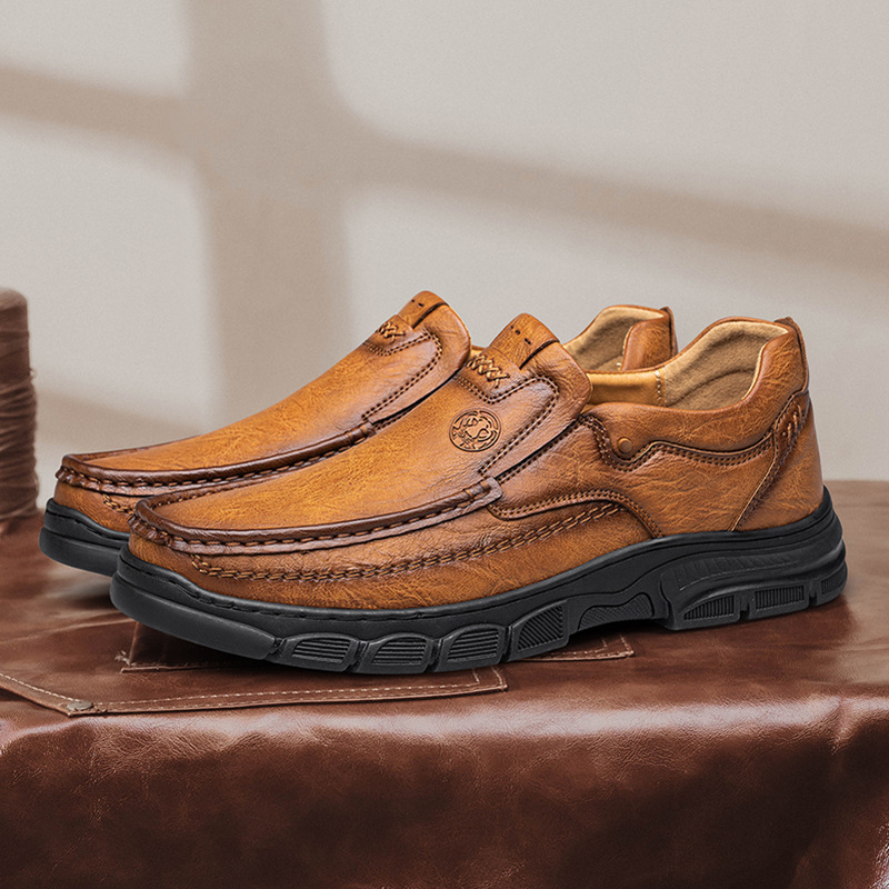 Pantofi sport din piele casual pentru bărbați, cu platformă, mărime plus, pentru exterior, Amazon, populari, mocasini pentru bărbați, pantofi casual pentru bărbați