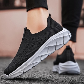 Pantofi de toamnă la modă pentru vârstnici, pantofi fără slip pentru femei, pantofi pentru mame, Feiwei, respirabili, pantofi de mers pe jos pentru vârstnici și vârstnici, talpă groasă