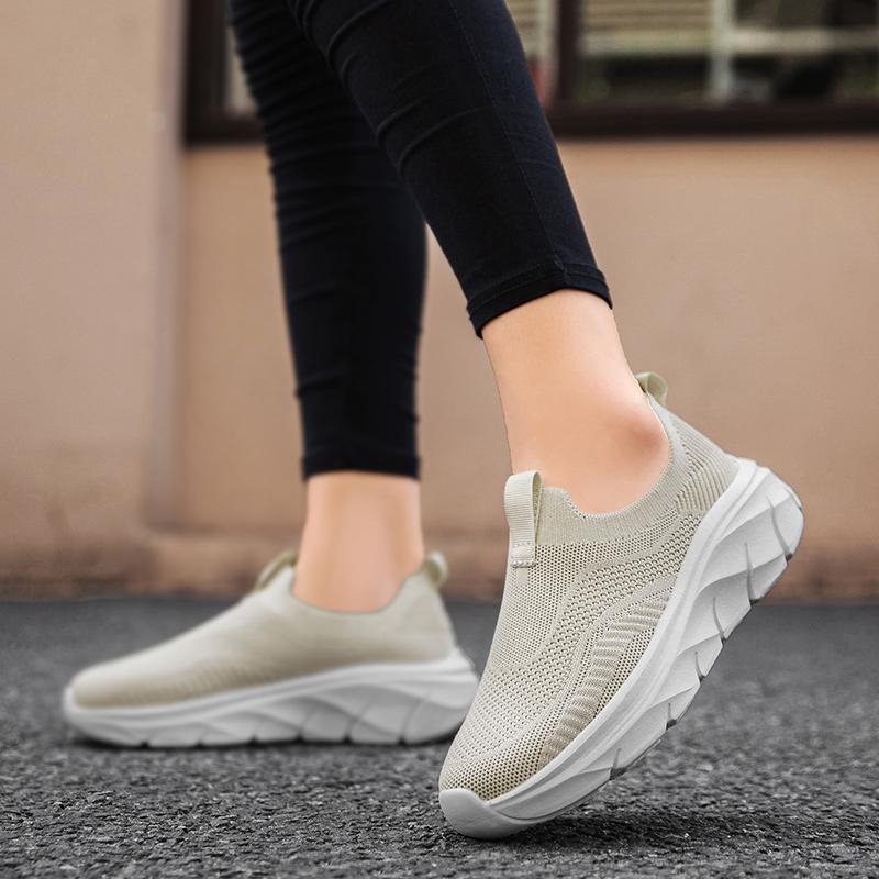 Pantofi de toamnă la modă pentru vârstnici, pantofi fără slip pentru femei, pantofi pentru mame, Feiwei, respirabili, pantofi de mers pe jos pentru vârstnici și vârstnici, talpă groasă