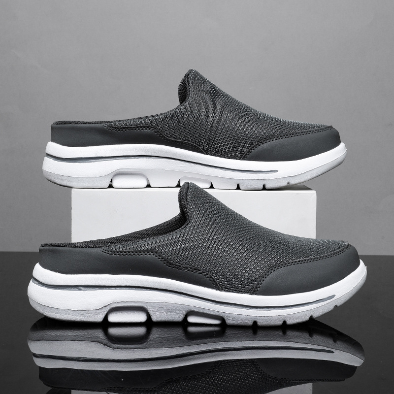 Prekogranične nove velike ležerne cipele za parove, cipele s polupodrškom, ravne, mrežaste, prozračne sandale bez pete