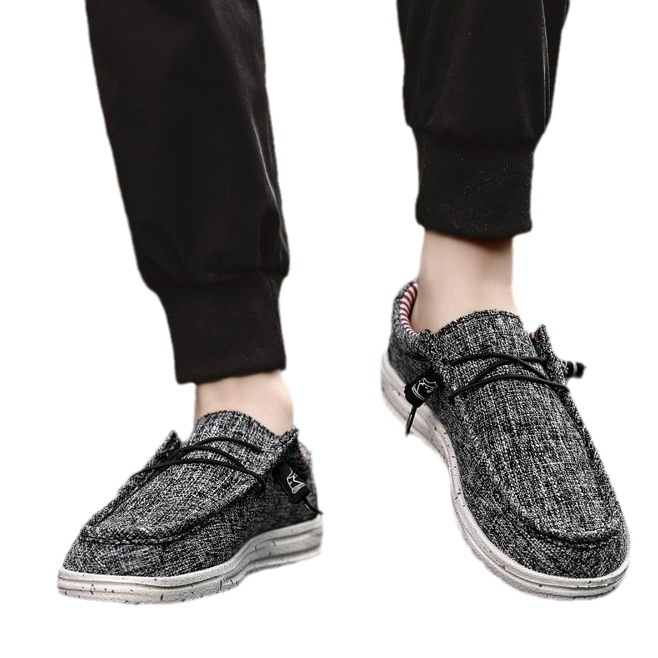 Piiriülene eksport 2023. aastal uued vabaaja mokassiinid, paksu tallaga, suured suurused 39–48, ühe jala pehme tallaga lõuendikingad