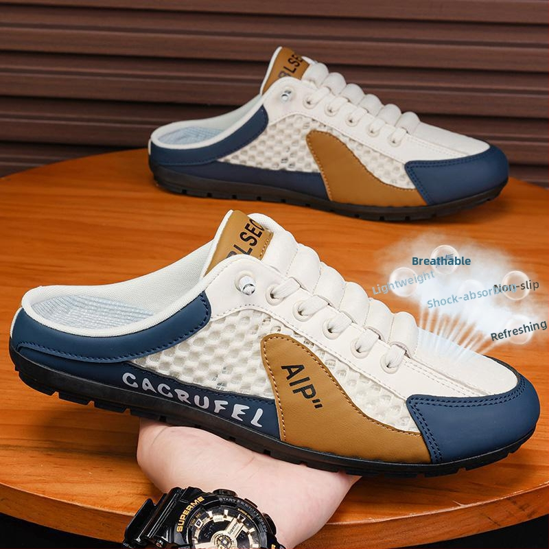 Pantofi sport pentru bărbați, pantofi sport cu dantelă, pantofi de vară, pantofi sport cu jumătate de pantofi, pantofi sport, pantofi sport, pantofi de agrement, pantofi sport ...