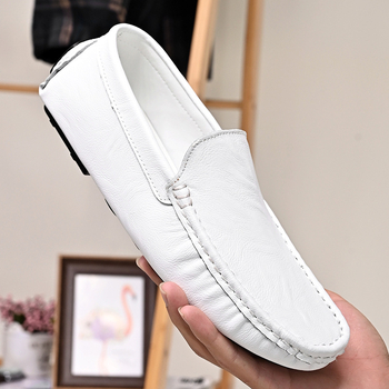 Pantofi Doug din piele naturală pentru bărbați, pantofi casual din piele, pantofi leneși, pantofi de conducere, pantofi de afaceri, talpă moale