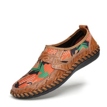 Καλοκαιρινά παπούτσια για άνδρες, αναπνεύσιμα, χειροποίητα παπούτσια 4546, μονό παπούτσι, πολύ μεγάλο μέγεθος