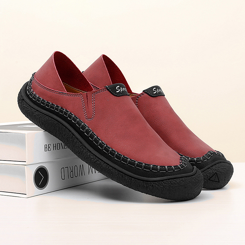 Ārējās tirdzniecības karstie, karstie vīriešu apavi 2024. gada rudens jauni āra ikdienas kāju komplekta pupiņu apavi ikdienas vīriešu apavi