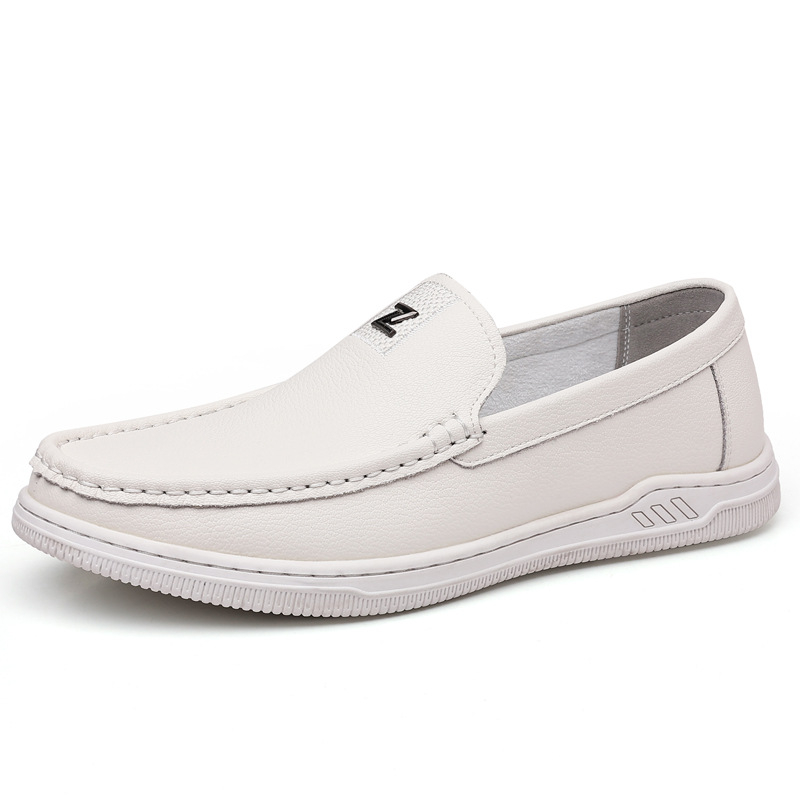 Pantofi sport din piele pentru bărbați, stil coreean, cu toc înalt, respirabil, pentru șofat, pantofi sport, pantofi sport, pantofi sport pentru bărbați, pantofi sport ...