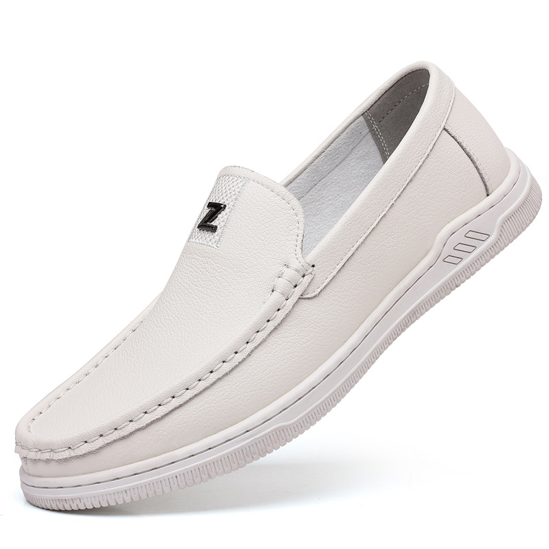 Pantofi sport din piele pentru bărbați, stil coreean, cu toc înalt, respirabil, pentru șofat, pantofi sport, pantofi sport, pantofi sport pentru bărbați, pantofi sport ...