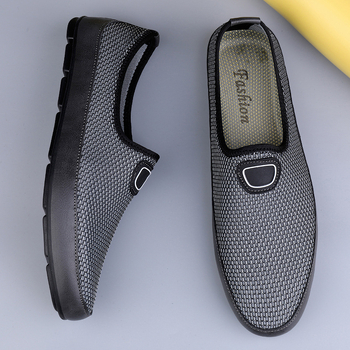 Ελαφριά, μονοκόμματα παπούτσια τρεξίματος από πλέγμα για άνδρες, καλοκαιρινά παπούτσια τζόκινγκ νέου στυλ 2025, αναπνεύσιμα αθλητικά παπούτσια