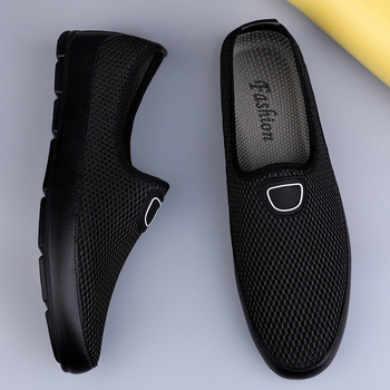 Ελαφριά, μονοκόμματα παπούτσια τρεξίματος από πλέγμα για άνδρες, καλοκαιρινά παπούτσια τζόκινγκ νέου στυλ 2025, αναπνεύσιμα αθλητικά παπούτσια