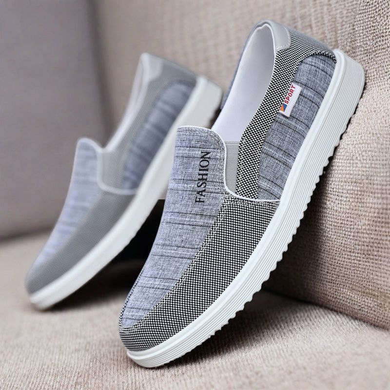 2025. aasta kevad- ja suveuued kingad meestele, pluss-suuruses Korea stiilis, moodsed meeste vabaajajalatsid, universaalsed tossud, hingavad lõuendikingad meestele