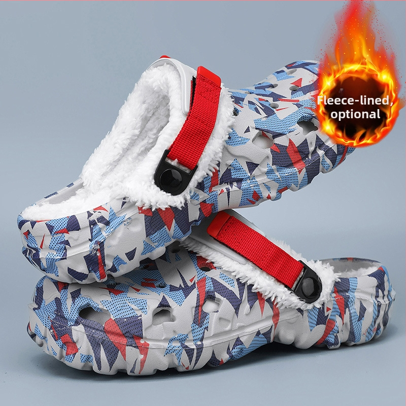 Pantofi sport pentru bărbați, stil croc, artă stradală, 2024, îmbrăcăminte de vară nouă, la modă, cool, în aer liber, sandale și papuci sport