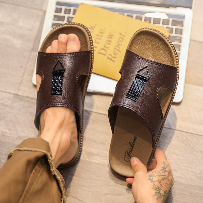 Pantofi de vară pentru bărbați Birkenth, sandale casual, antiderapante, deodorant, talpă groasă, la modă, pantofi de plajă, papuci de vară pentru tata, pantofi de plajă