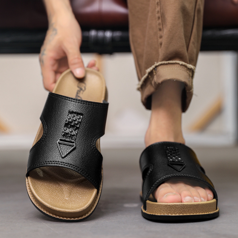 Pantofi de vară pentru bărbați Birkenth, sandale casual, antiderapante, deodorant, talpă groasă, la modă, pantofi de plajă, papuci de vară pentru tata, pantofi de plajă