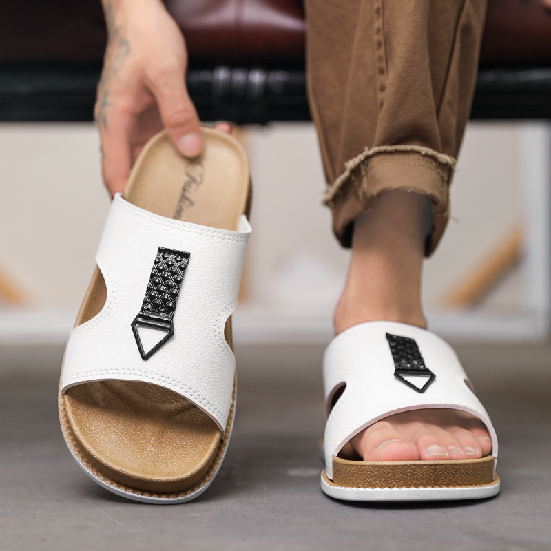 Pantofi de vară pentru bărbați Birkenth, sandale casual, antiderapante, deodorant, talpă groasă, la modă, pantofi de plajă, papuci de vară pentru tata, pantofi de plajă