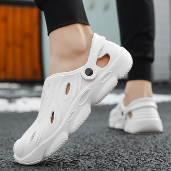 Kvėpuojančios paplūdimio sportinės „Baotou“ šlepetės, vasarinės mados paplūdimio batai, naujos vyriškos didelės šlepetės, madingi, vėsūs batai